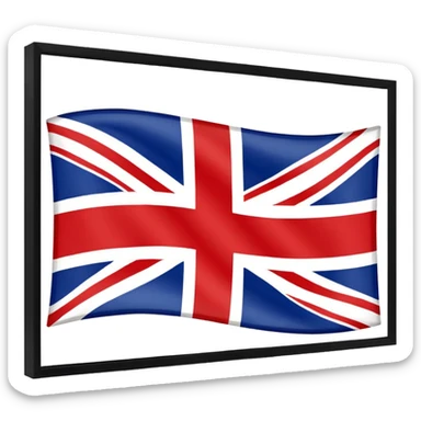 london Flag sticker