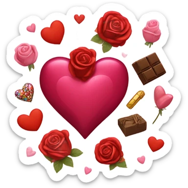 Valentine Day sticker