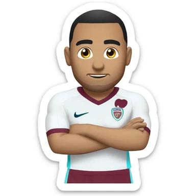 The footblall player Dimitri Payet sticker
