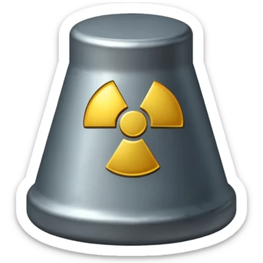 uranium metal pile sticker