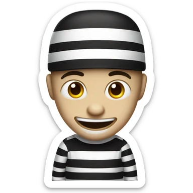 A criminal amoji please  sticker