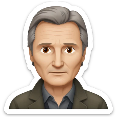 liam nesson sticker
