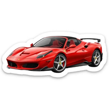 black farari car koli si change kar do sticker