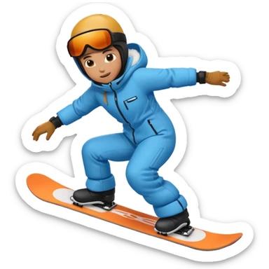 SNOW BOARD SKİ sticker