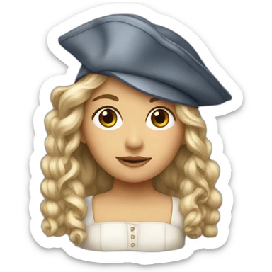 French-Revolution-girl-liberty-cap sticker