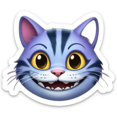 Cheshire-Cat sticker