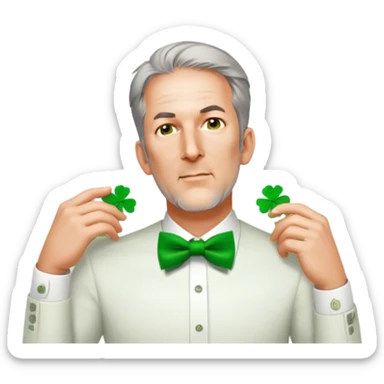 Stylish Leprechaun sticker