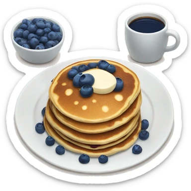 Blueberry Pancakes sticker