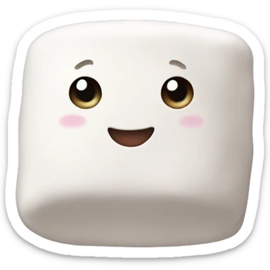 Marshmallow  sticker