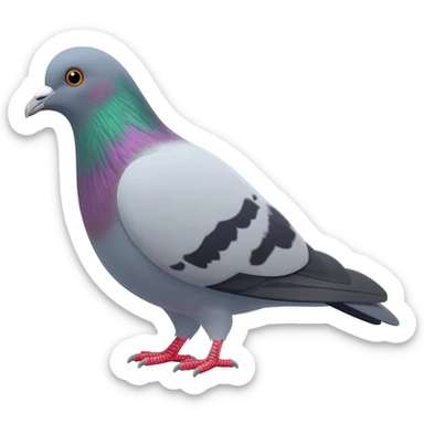 Carrier Pigeon sticker