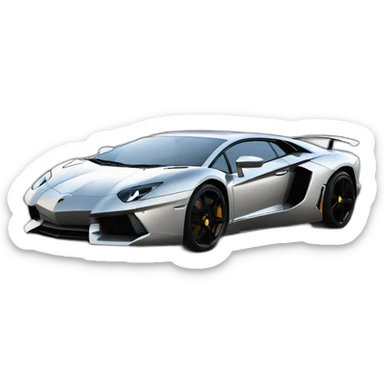 Lamborghini Aventador sticker