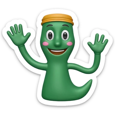 gumby sticker