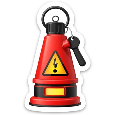 i want the emoji of low oil alarm  sticker