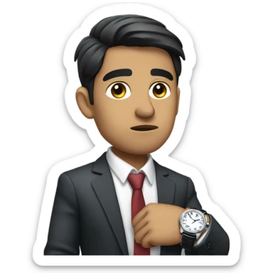 Guatemalan late to work sticker