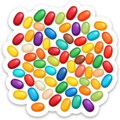 Magical Harry Potter jelly beans sticker
