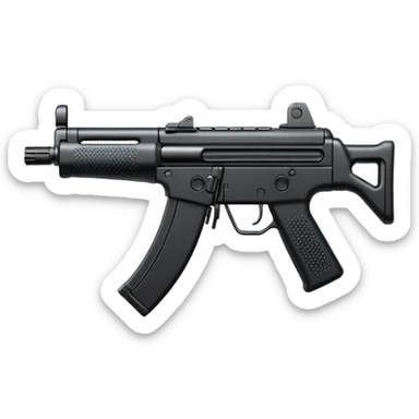 Mp5 no scope just a simple mp5 sticker