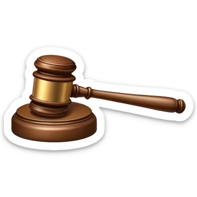 Gavel sticker