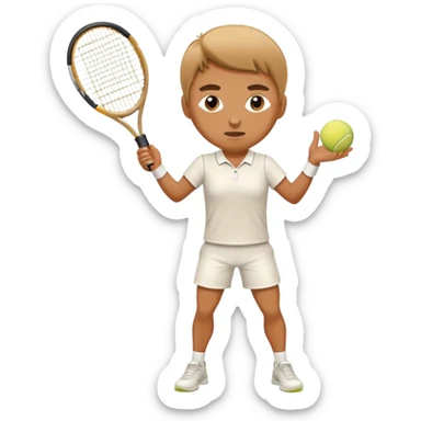 Wimbledon tennis player sticker