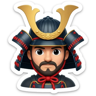 samurai sticker