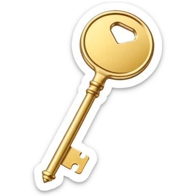 real estate key logo sticker