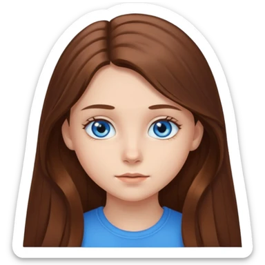 An bloude girl teen-adoult very  sticker