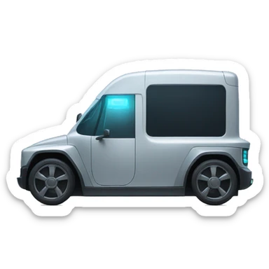 cyber truck tesla sticker