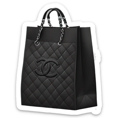 Chanel shopping bag  sticker