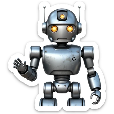 I want atom from reel steel sticker