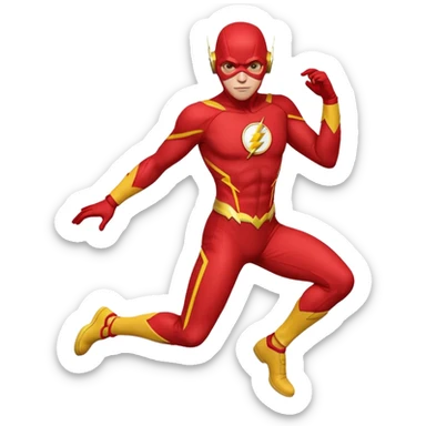 The Flash from Justice League sticker