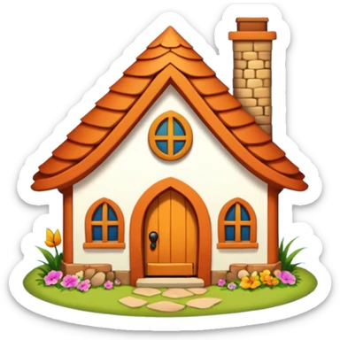 The Weasley’s Burrow Mina Lima style sticker