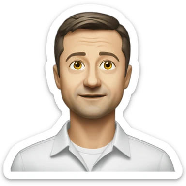 Volodymyr Zelensky sticker