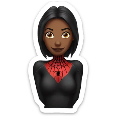 Spider women sticker