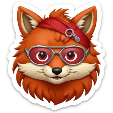 Foxy (from FNaF) sticker