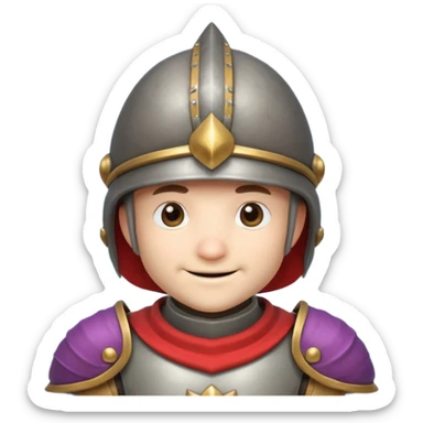 mushroom knight portrait, head and shoulders only, mushroom cap helmet, tiny armor collar, heroic smile, fantasy vibe, 3D cartoon, mobile game icon style, clean background, no text, no watermark
 
 sticker