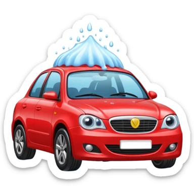 avto car wash sticker