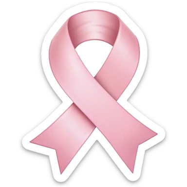 Lazo rosa claro  sticker