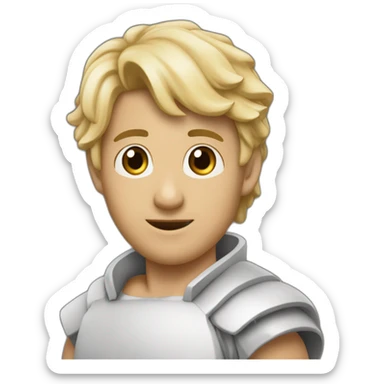 Quelqu’un qui tapote gentiment sur l’épaule de quelqu’un y sticker