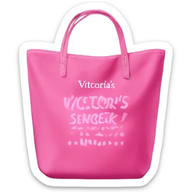 Bag of victorias secret sticker