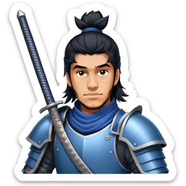 Samurai Defender sticker