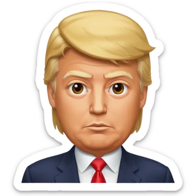 Donald Trump sticker