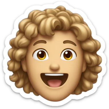 i'm so excited sticker