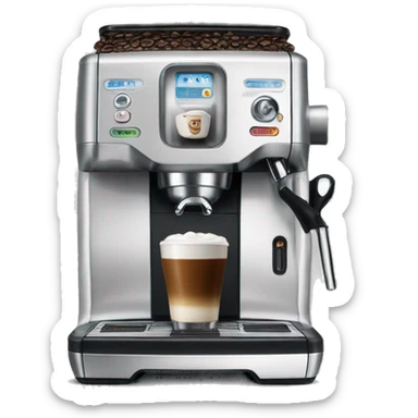 Coffee machine breville sticker