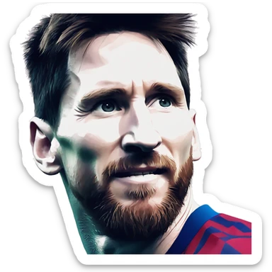 Messi Messi Ankara Messi Messi Ankara Messi gooooooal sticker