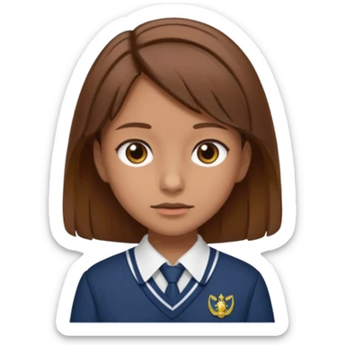 All of us are dead movie onjo she has brown hair  sticker