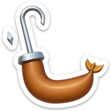 Je veux un emoji encre dans ce style là : ⚓ je veux qu’il représente sentimental par un bœuf : 🪢 sticker