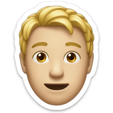 Quelqu'un qui pleur et qui fais la fête sticker