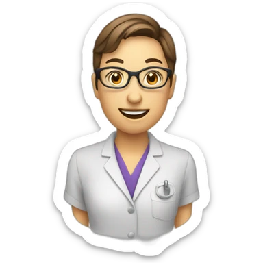 Speech language therapist sticker