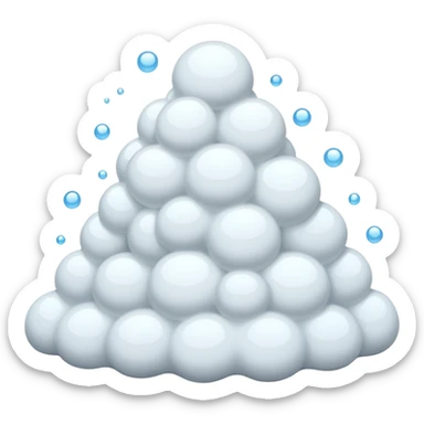 Overflow Foam sticker