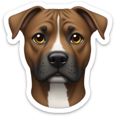 Staffi Negro sticker