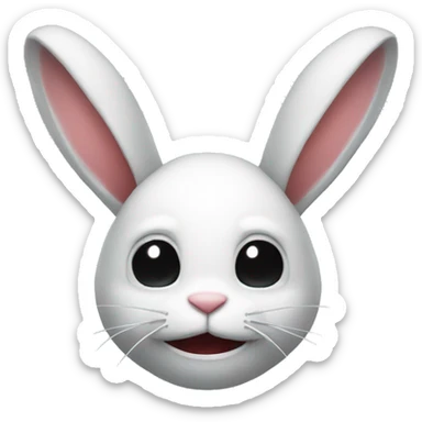 Killer bunny sticker